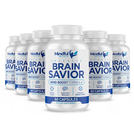Brain Savior Cognitive Support Supplement Bottle